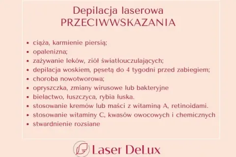 Depilacja laserowa: Czego nie wolno? Uniknij błędów i powikłań