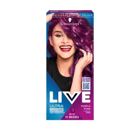 Schwarzkopf Live rodzaje farb do włosów, opakowania