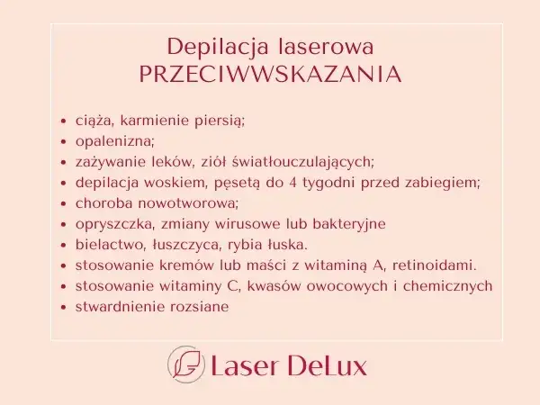 Depilacja laserowa: Czego nie wolno? Uniknij błędów i powikłań